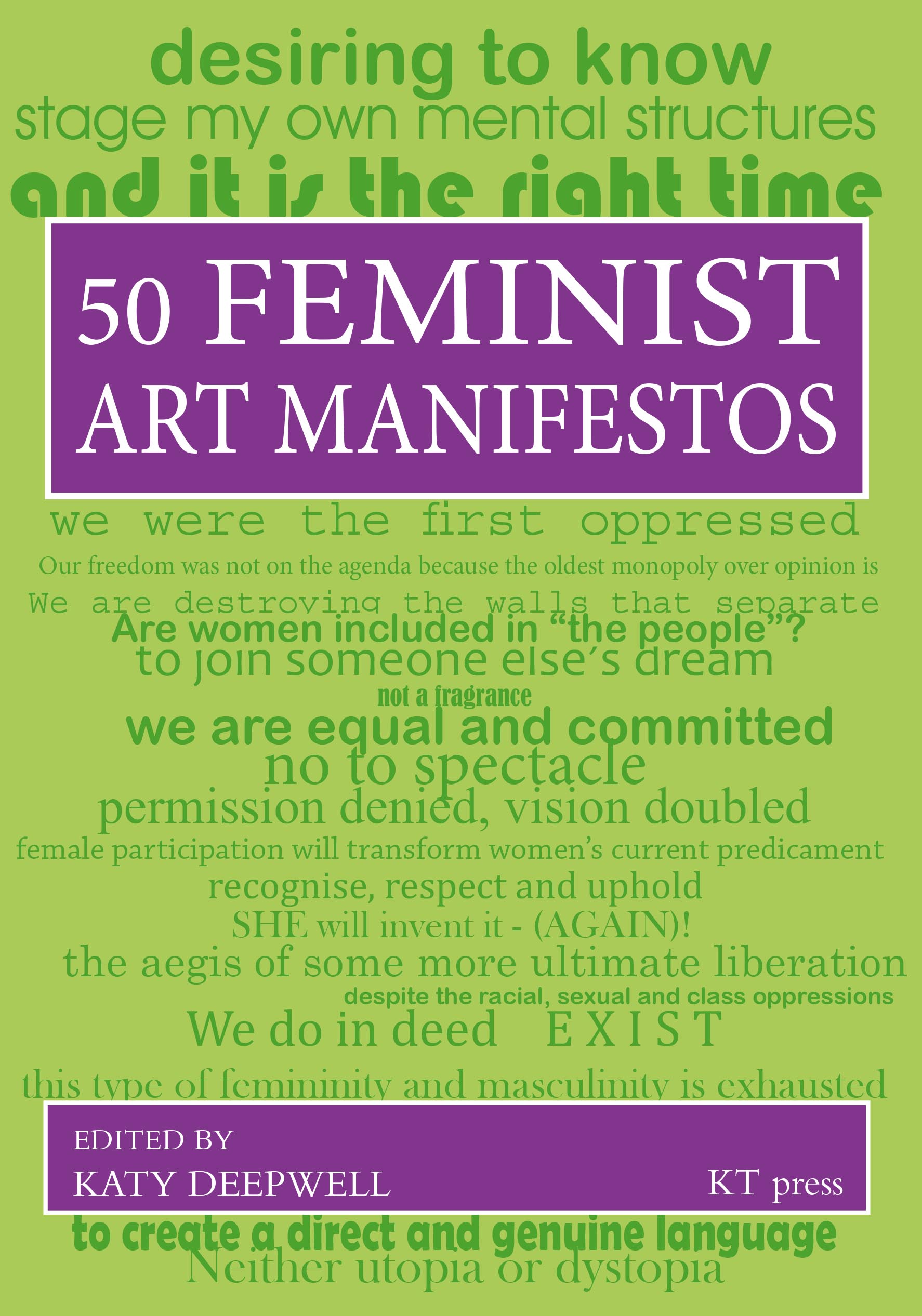 Cover Feminist Manifestos