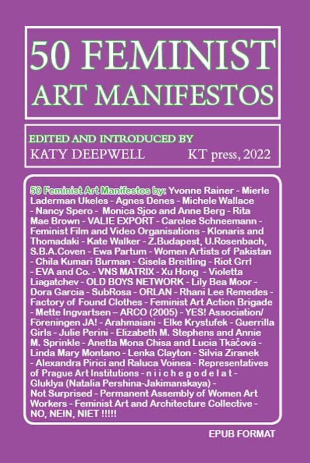 Ebook 50 Feminist Art Manifestos