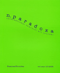 cover of n.paradoxa: international feminist art journal vol.16 (July 2005) KT press
